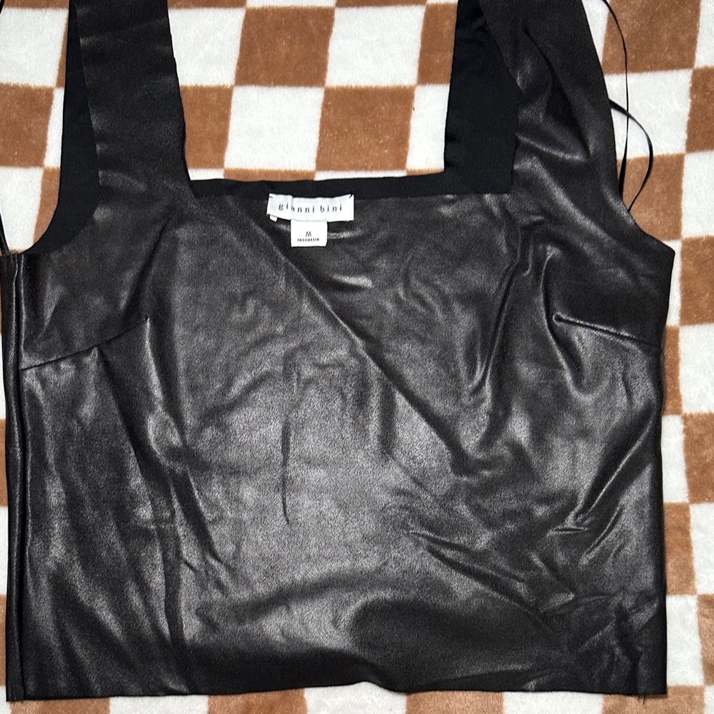 Gianni Bini Black Tank Top